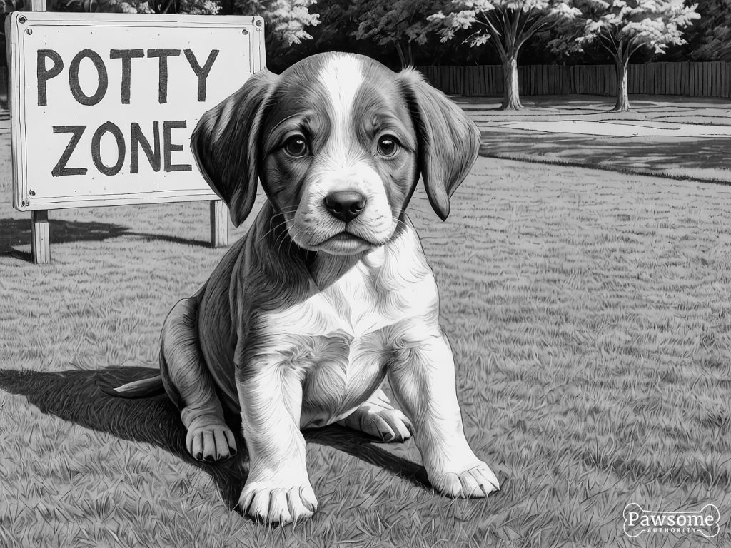 How to Potty Train a Brittany