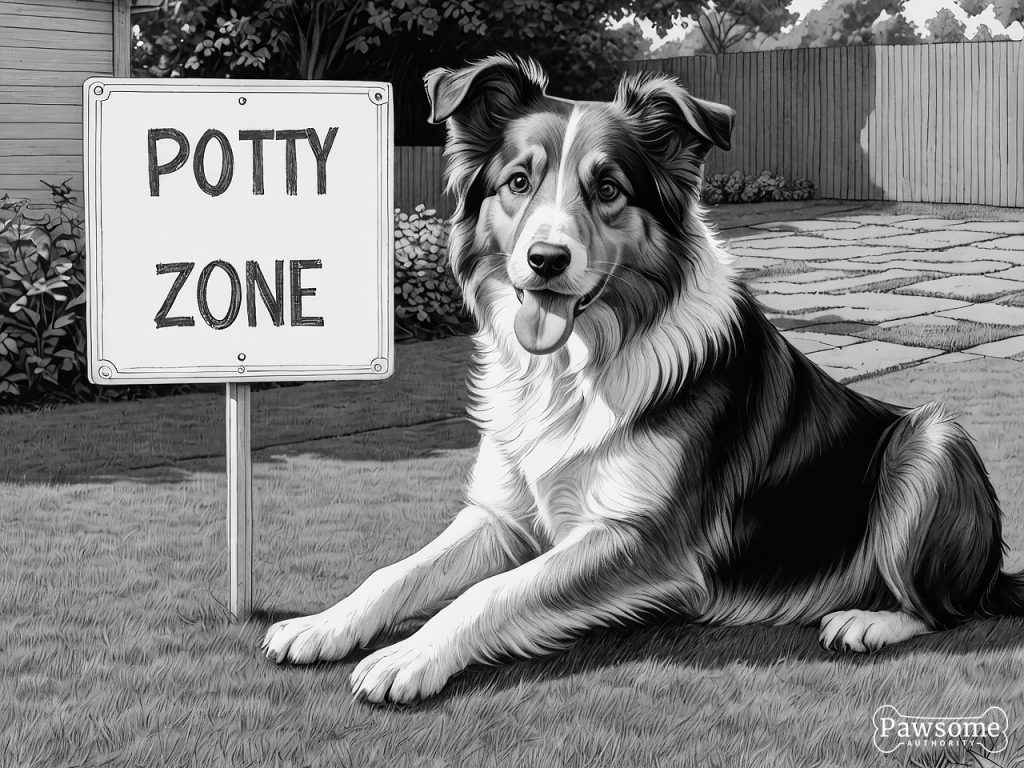 How to Potty Train a Collie