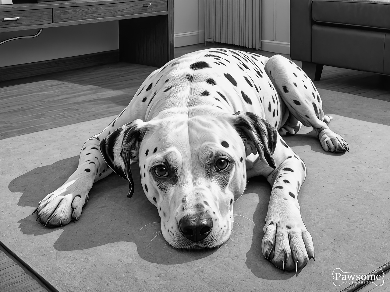 View of How to Obedience Train a Dalmatian